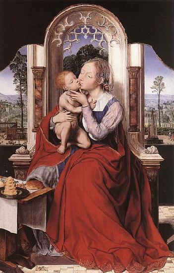 Quentin Matsys The Virgin Enthroned